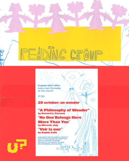 Reading Group hosted by Ksenia Kwiecińska